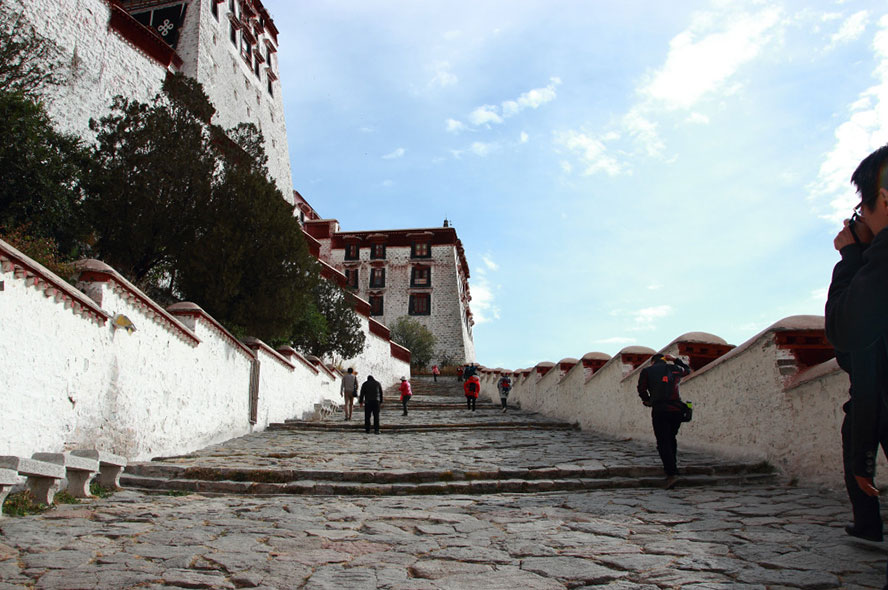 200重庆游客畅游布达拉宫-西藏旅游预订门户网站