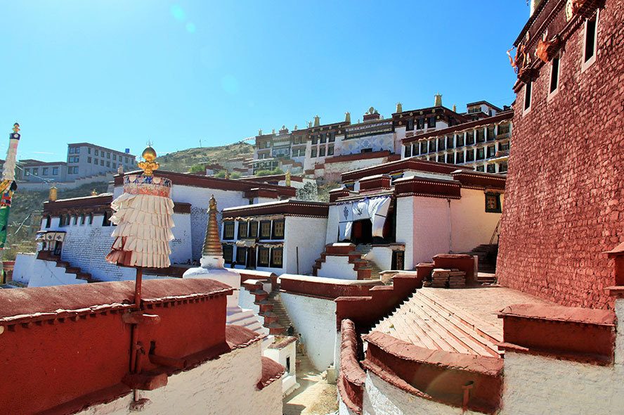 甘丹寺西藏旅游西藏天气西藏图片西藏风景墙纸西藏酒店Tibetinformation